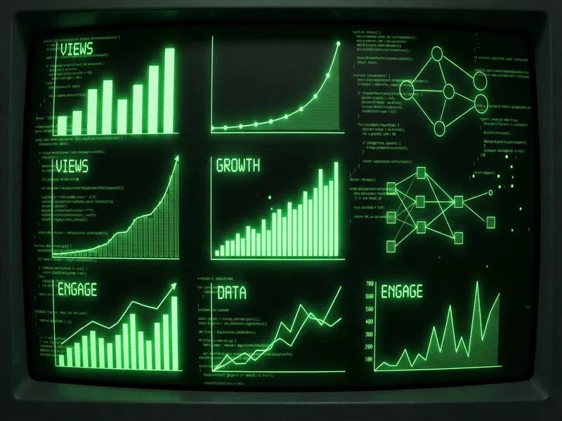 靠逼软件 案例分析 - 数据增长仪表盘